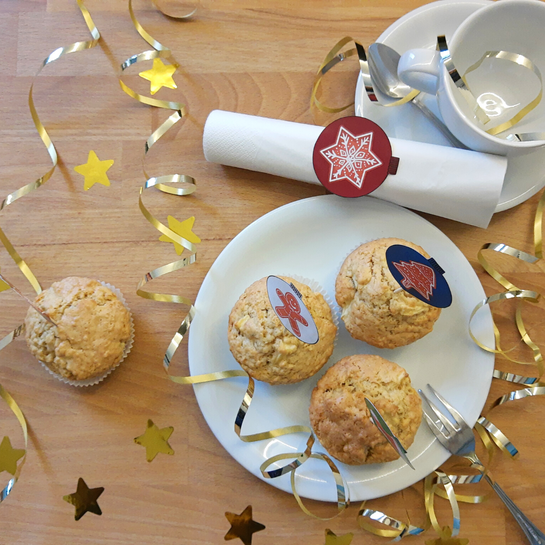 Weihnachtstafel Muffintopper